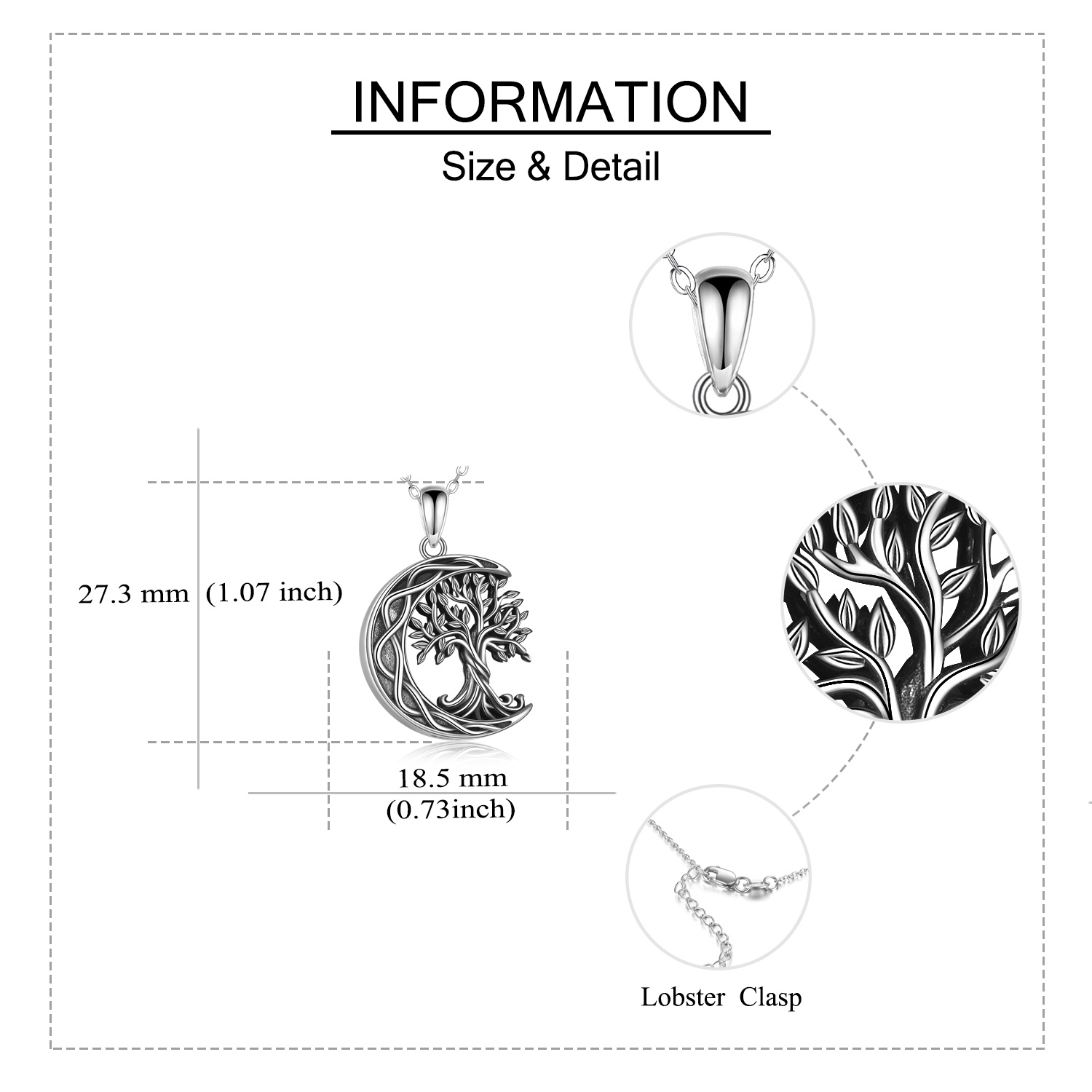 925 Sterling Silver Everyday Wear Necklace for Men and Women